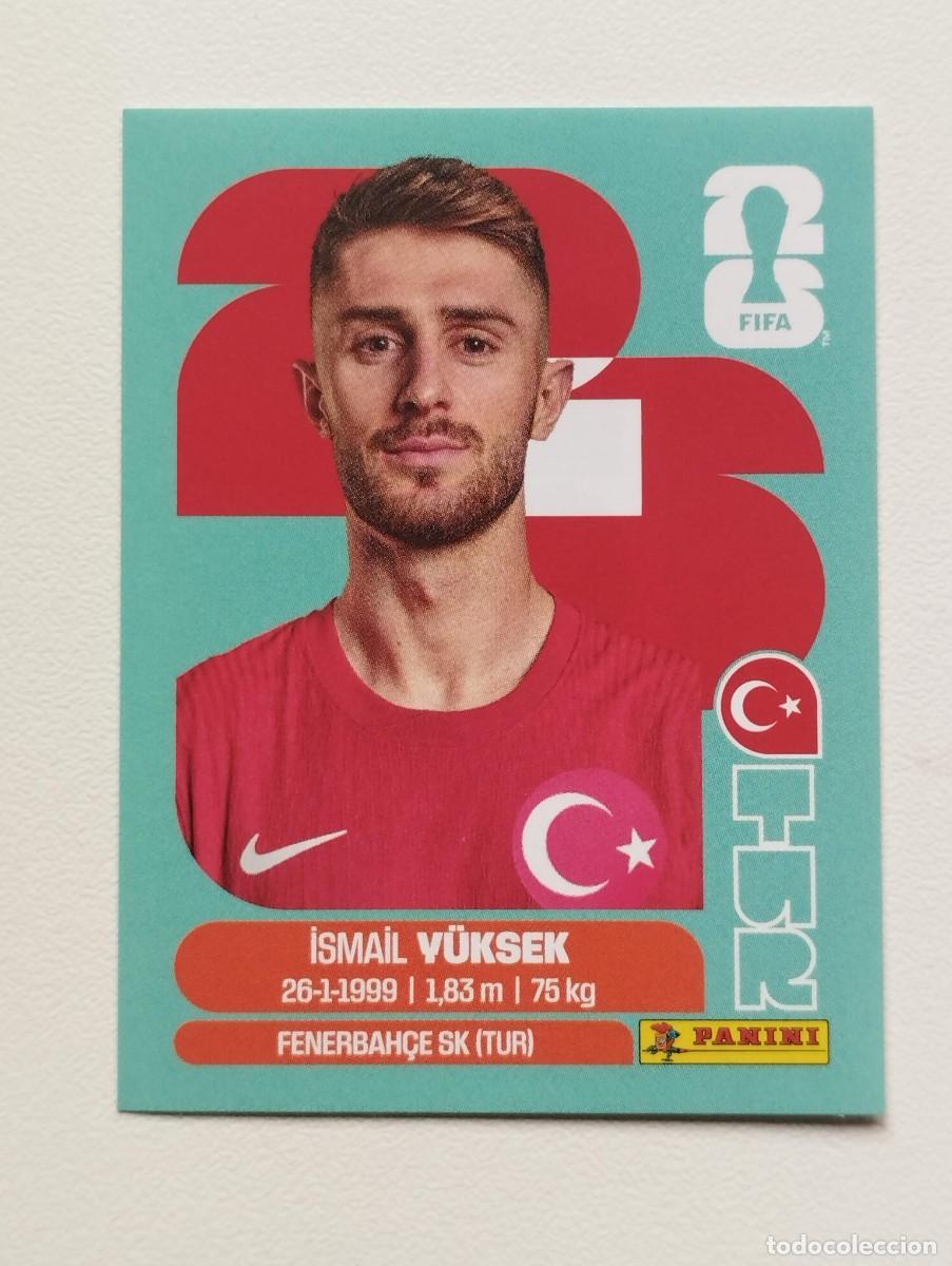 Football Stickers: CROMO STICKER WORLD CUP 2026 MUNDIAL 26 PANINI TURQUIA TUR10 TUR 10 ISMAIL VUKSEK