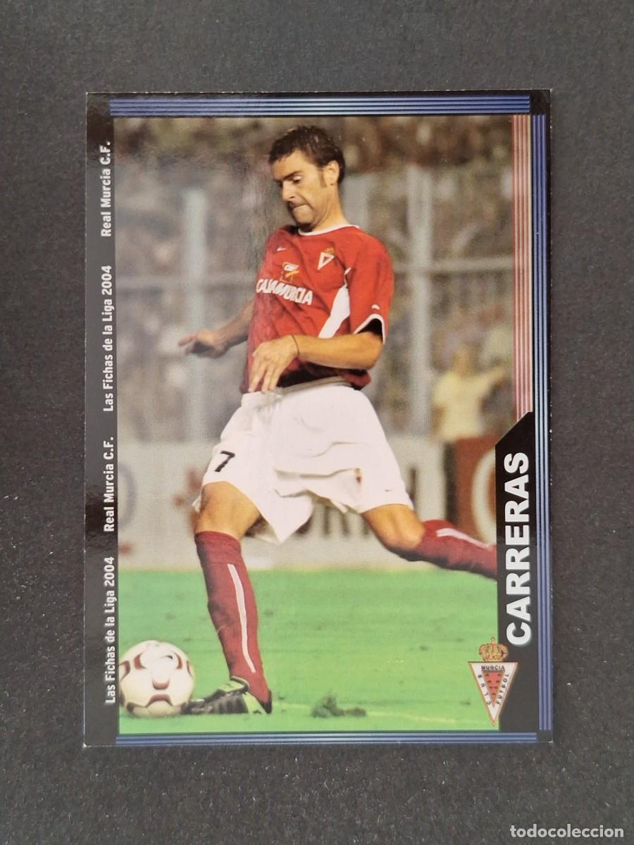 Football Stickers: L1 CARRERAS REAL MURCIA 475 MUNDICROMO LAS FICHAS DE LA LIGA 2004 03 04