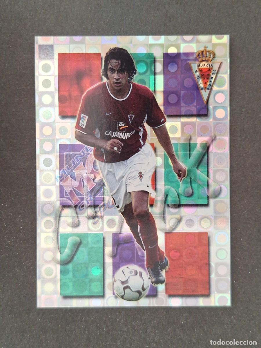 Cromos de f&uacute;tbol: L1 MICHEL CRACK REAL MURCIA 485 MUNDICROMO LAS FICHAS DE LA LIGA 2004 03 04