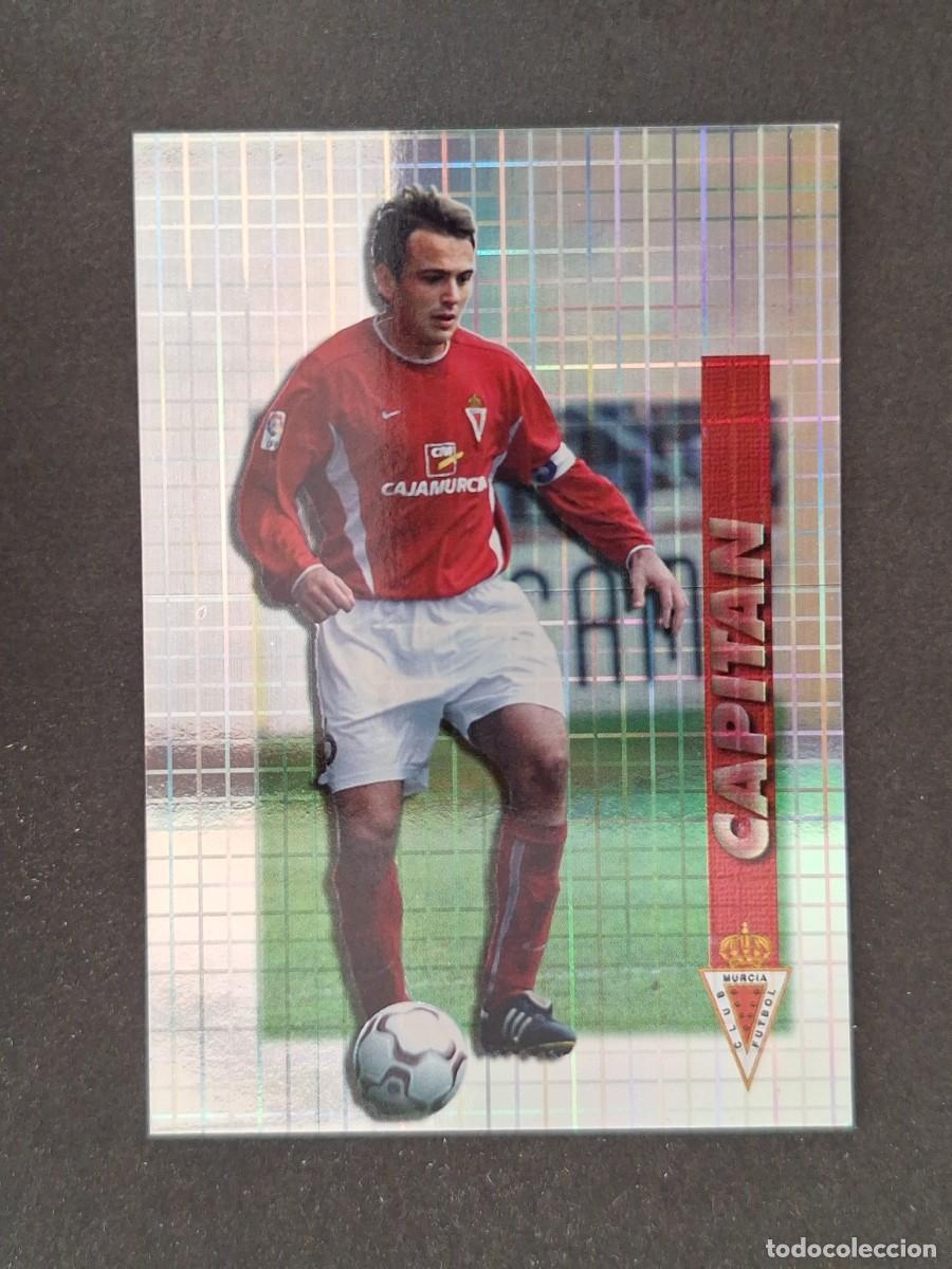 Cromos de f&uacute;tbol: L1 JUANMA CAPITAN REAL MURCIA 486 MUNDICROMO LAS FICHAS DE LA LIGA 2004 03 04