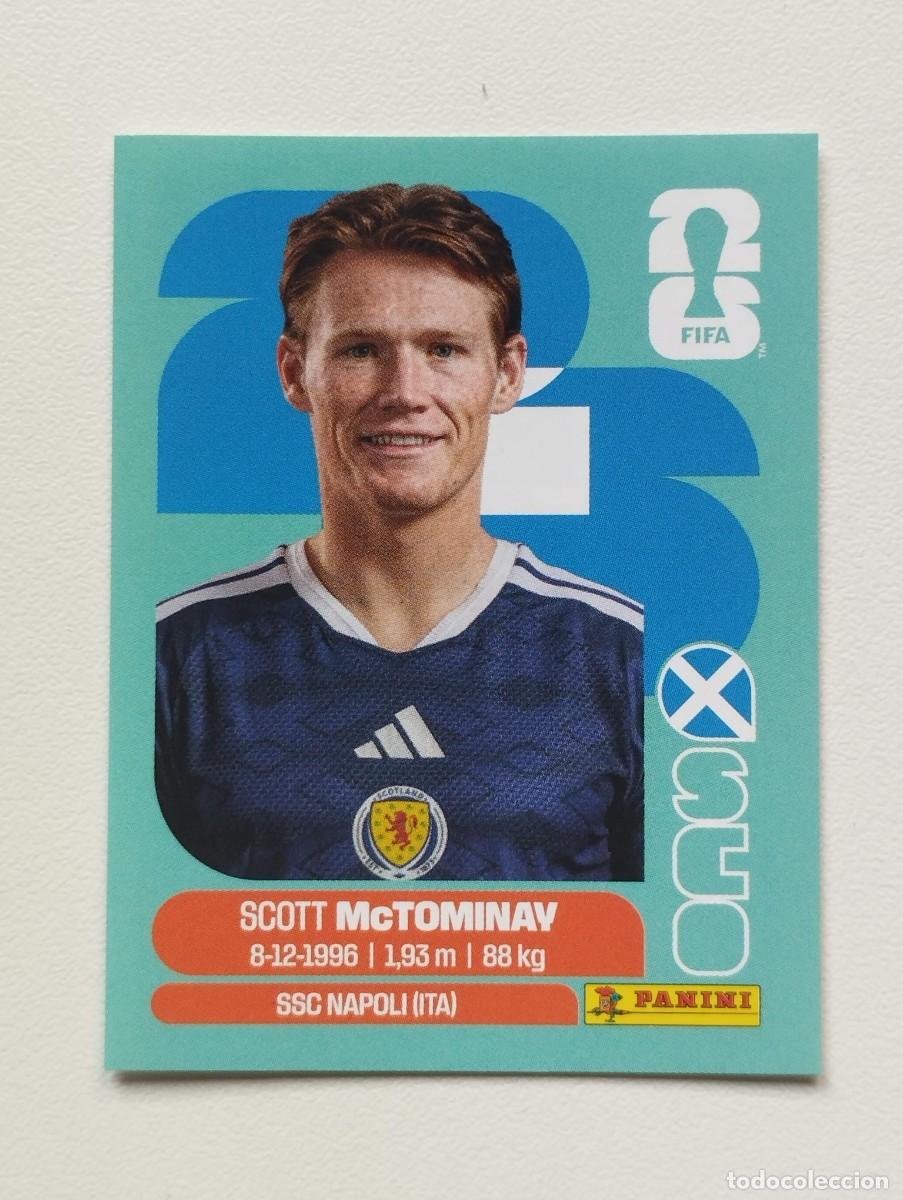 Cromos de f&uacute;tbol: CROMO STICKER WORLD CUP 2026 MUNDIAL 26 PANINI ESCOCIA SCO11 SCO 11 SCOTT McTOMINAY