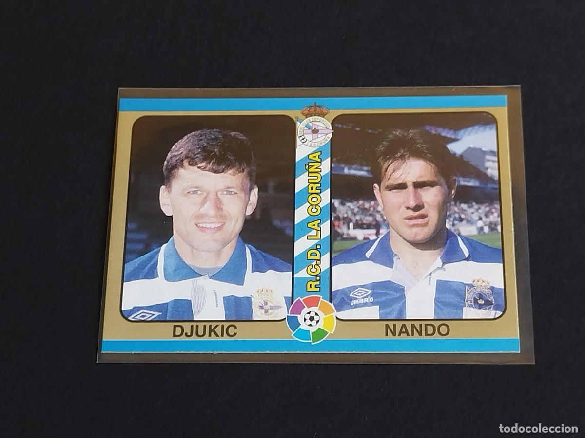 Cromos de f&uacute;tbol: DJUKIC NANDO #12 RC DEPORTIVO CORU&Ntilde;A - MUNDICROMO FUTBOL TOTAL LA LIGA 1994 1995 - MC sport 94 95