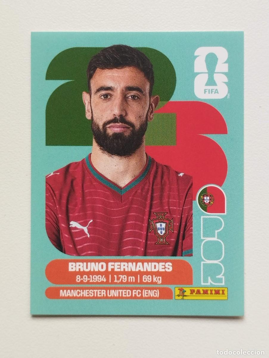 Cromos de f&uacute;tbol: CROMO STICKER WORLD CUP 2026 MUNDIAL 26 PANINI PORTUGAL POR10 POR 10 BRUNO FERNANDES