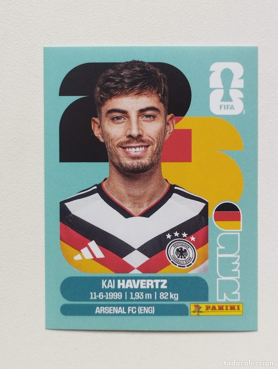 Cromos de f&uacute;tbol: CROMO STICKER WORLD CUP 2026 MUNDIAL 26 PANINI ALEMANIA GER17 GER 17 KAI HAVERTZ