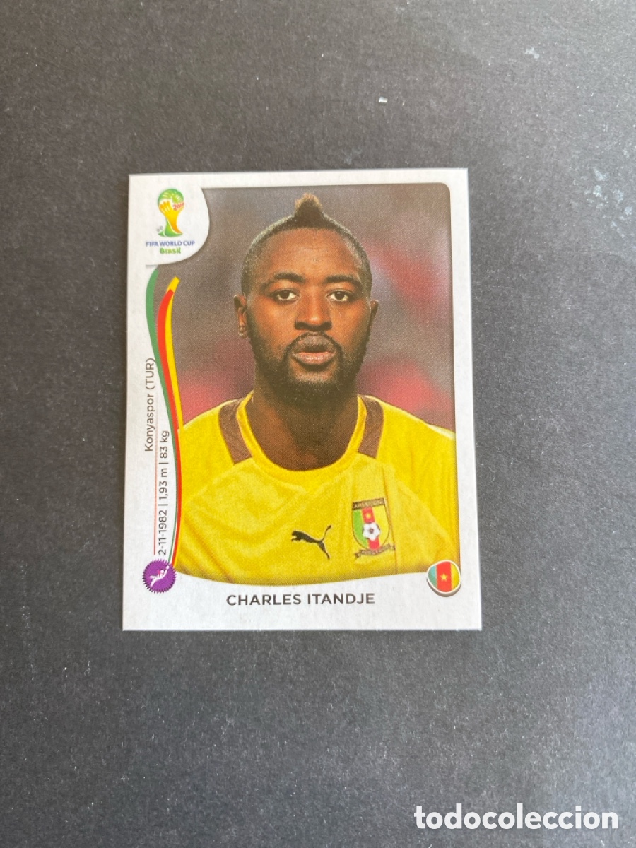Cromos de f&uacute;tbol: Cromo Mundial Brasil 2014 Camer&uacute;n N* 91