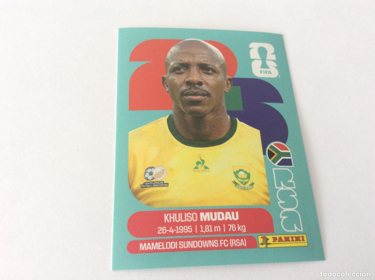 Cromos de f&uacute;tbol: RSA9 RSA 9 Khuliso Mudau Sud&aacute;frica Sticker Cromo FIFA World Cup 2026 26 Panini Mundial