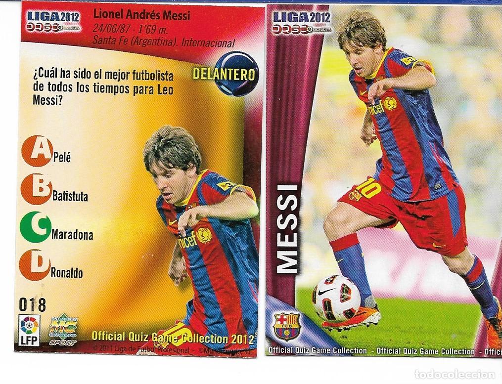 Cromos de Futebol: SUPERSTAR 2012 MESSI DELANTERO