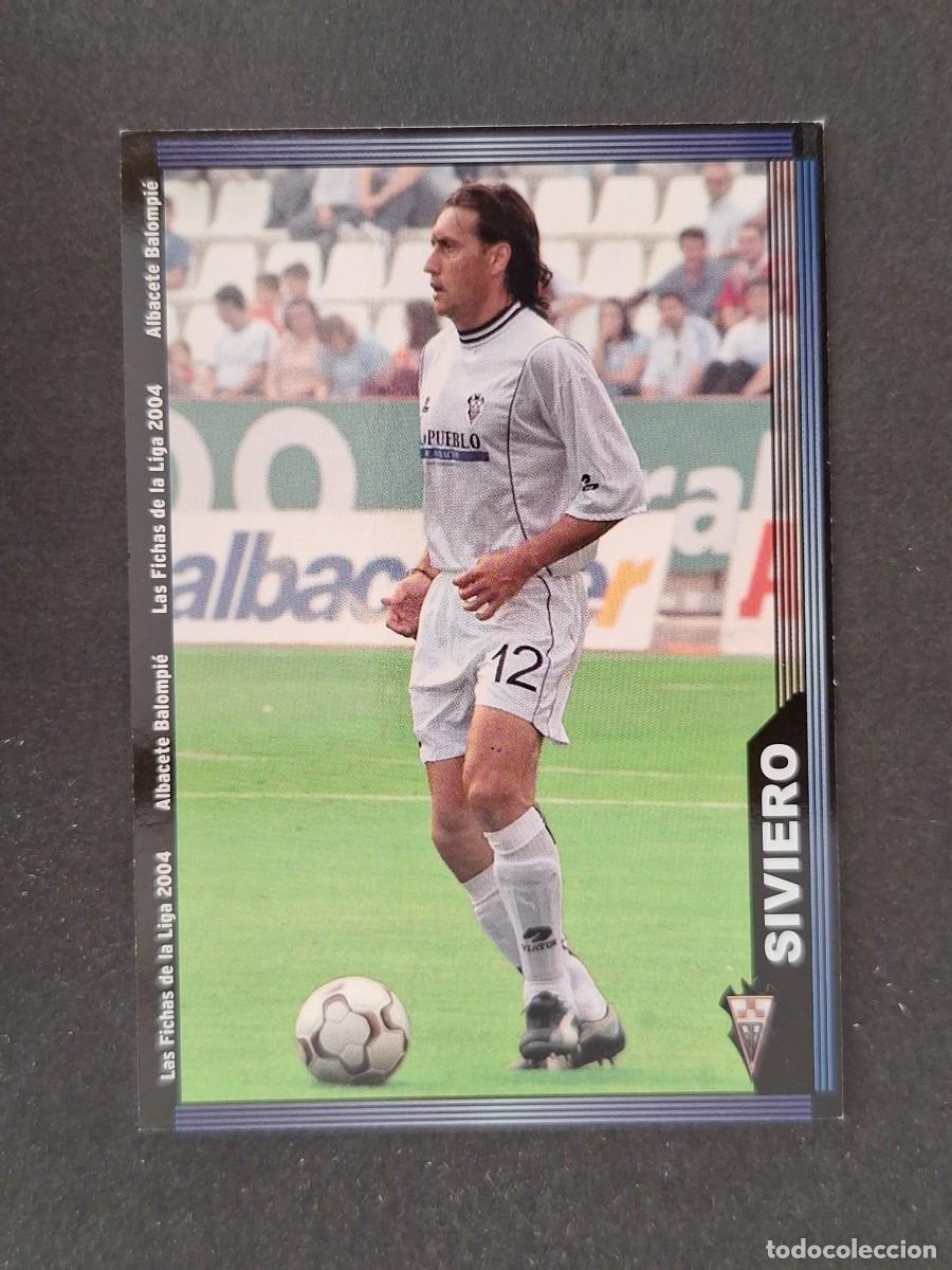 Football Stickers: L1 SIVIERO ALBACETE BALOMPIE 524 MUNDICROMO LAS FICHAS DE LA LIGA 2004 03 04