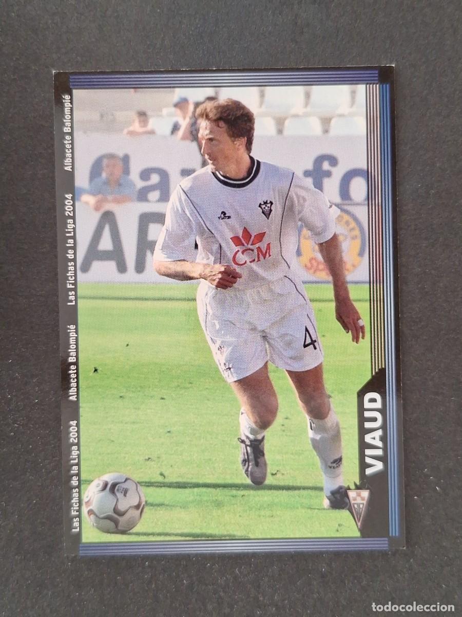 Football Stickers: L1 VIAUD ALBACETE BALOMPIE 530 MUNDICROMO LAS FICHAS DE LA LIGA 2004 03 04