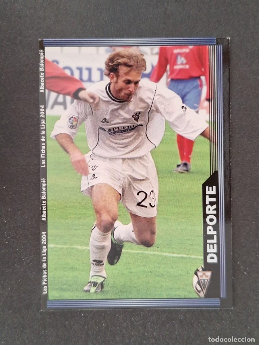 Football Stickers: L1 DELPORTE ALBACETE BALOMPIE 534 MUNDICROMO LAS FICHAS DE LA LIGA 2004 03 04