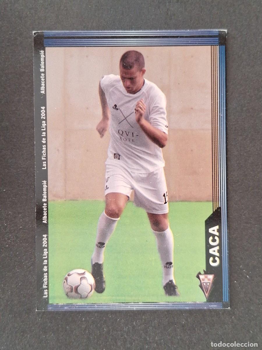 Football Stickers: L1 CACA ALBACETE BALOMPIE 535 MUNDICROMO LAS FICHAS DE LA LIGA 2004 03 04