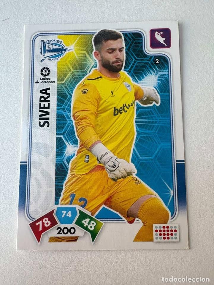 Football Stickers: Carta Sivera Alav&eacute;s 2 Adrenalyn 2019-20