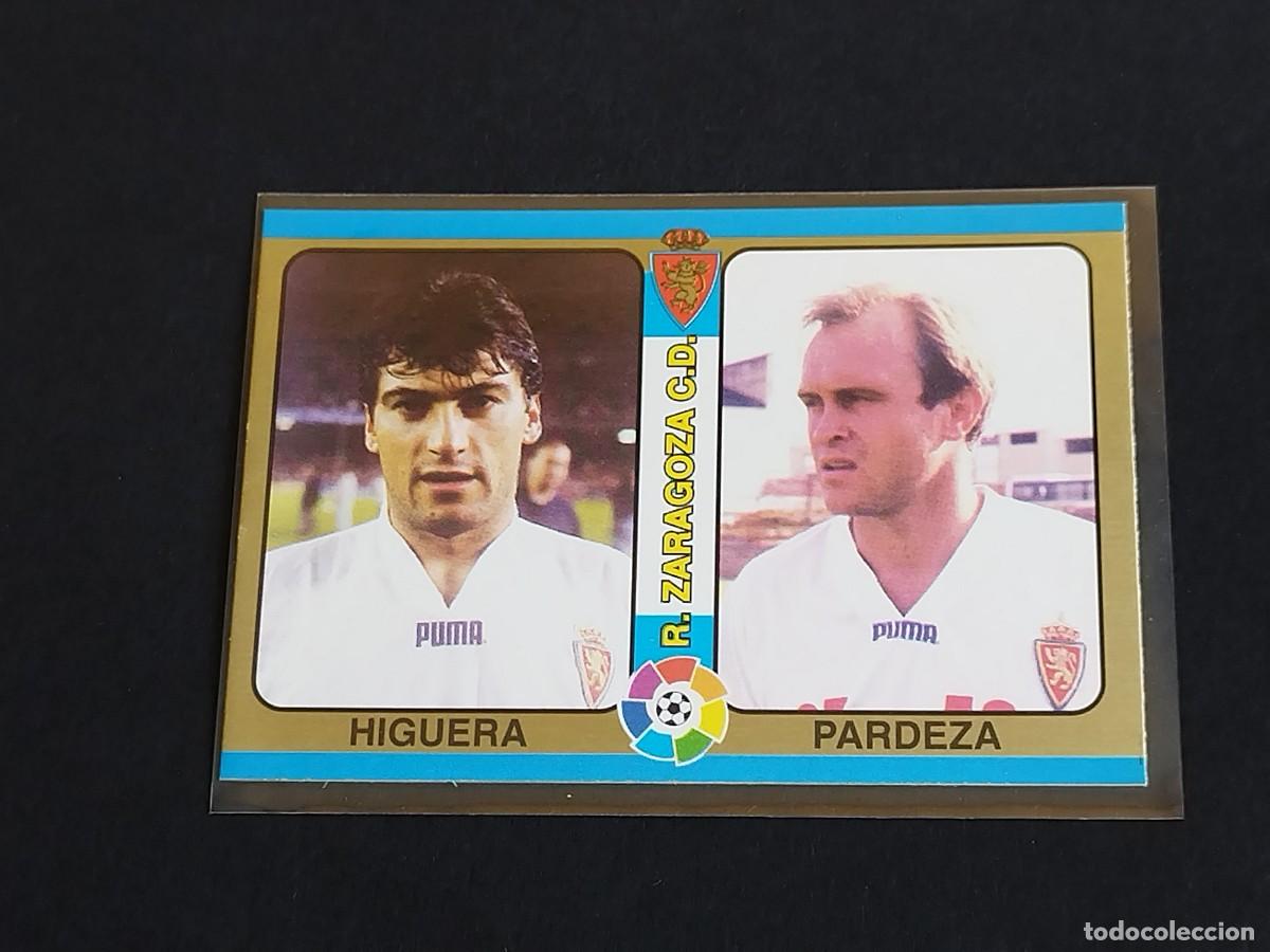 Football Stickers: HIGUERA PARDEZA #26 REAL ZARAGOZA CD - MUNDICROMO FUTBOL TOTAL LA LIGA 1994 1995 - MC SPORT 94 95