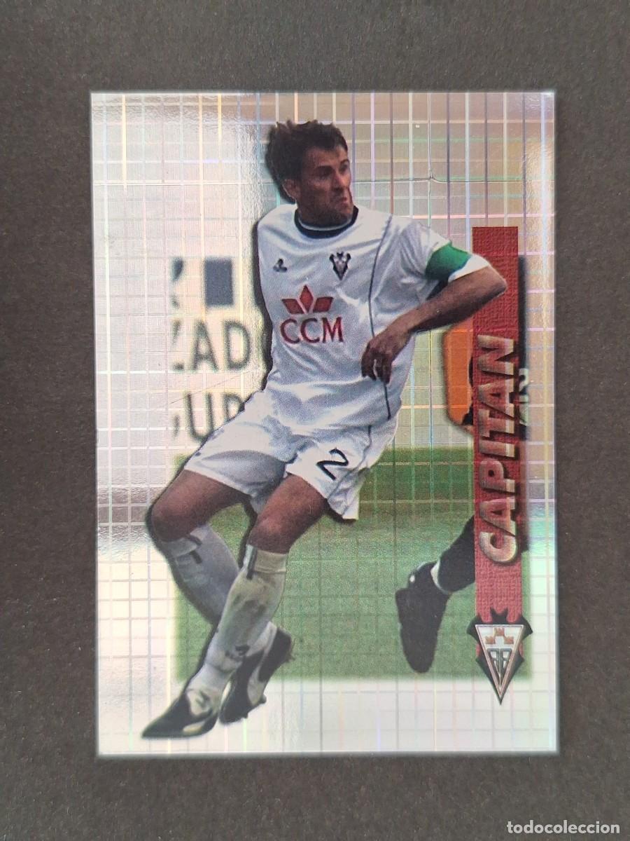 Fu&szlig;ball-Sticker: L1 OSCAR MONTIEL CAPITAN ALBACETE BALOMPIE 540 MUNDICROMO LAS FICHAS DE LA LIGA 2004 03 04