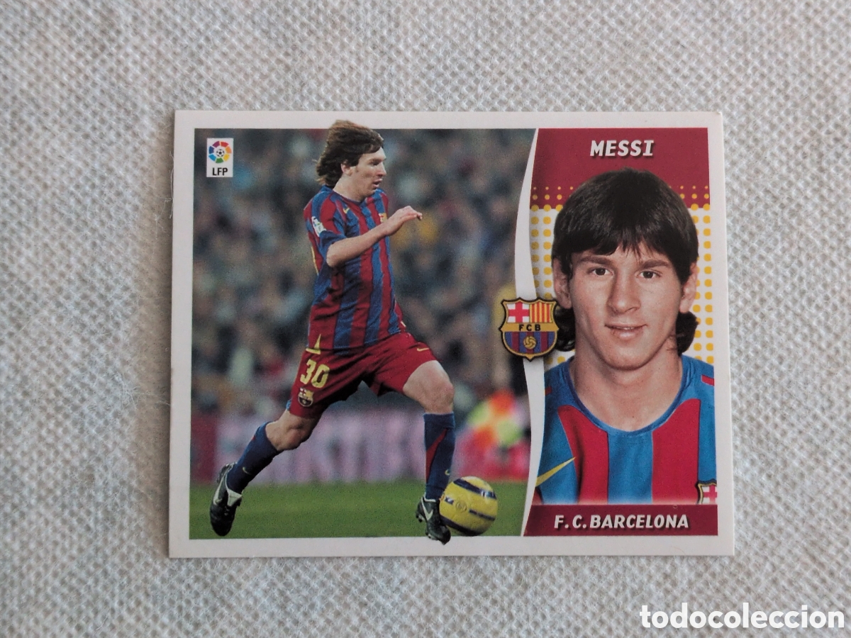 Cromos de Futebol: MESSI BARCELONA LIGA ESTE 2006/07 06 07 NUNCA PEGADO. EXCELENTE ESTADO