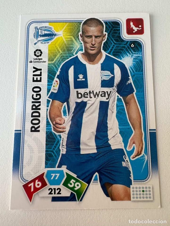 Cromos de f&uacute;tbol: Carta Rodrigo Ely Alav&eacute;s 6 Adrenalyn 2019-20