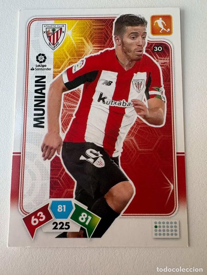 Cromos de f&uacute;tbol: Carta Muniain Atlhetic Club De Bilbao 30 Adrenalyn 2019-20