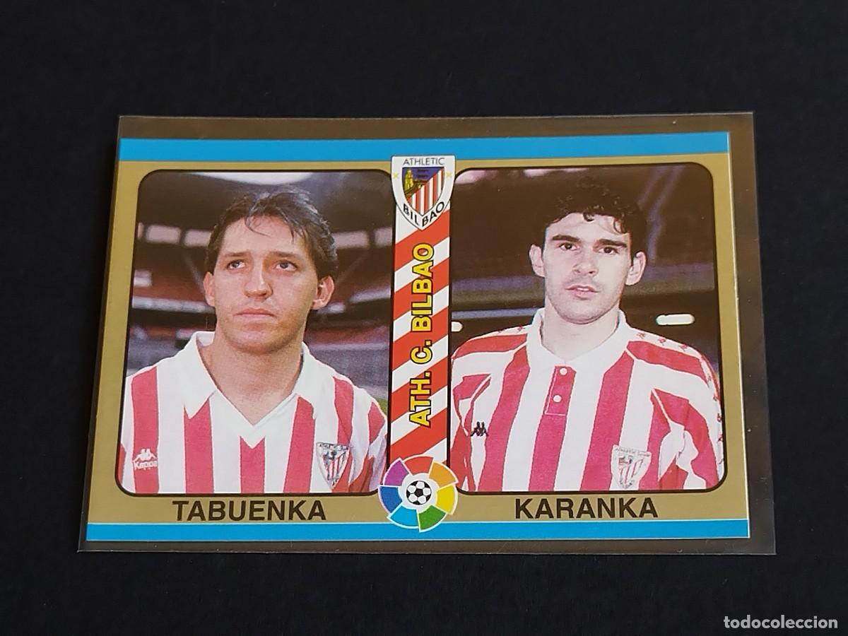 Cromos de f&uacute;tbol: TABUENKA KARANKA #41 ATHLETIC CLUB BLIBAO - MUNDICROMO FUTBOL TOTAL LA LIGA 1994 1995 MC SPORT 94 95