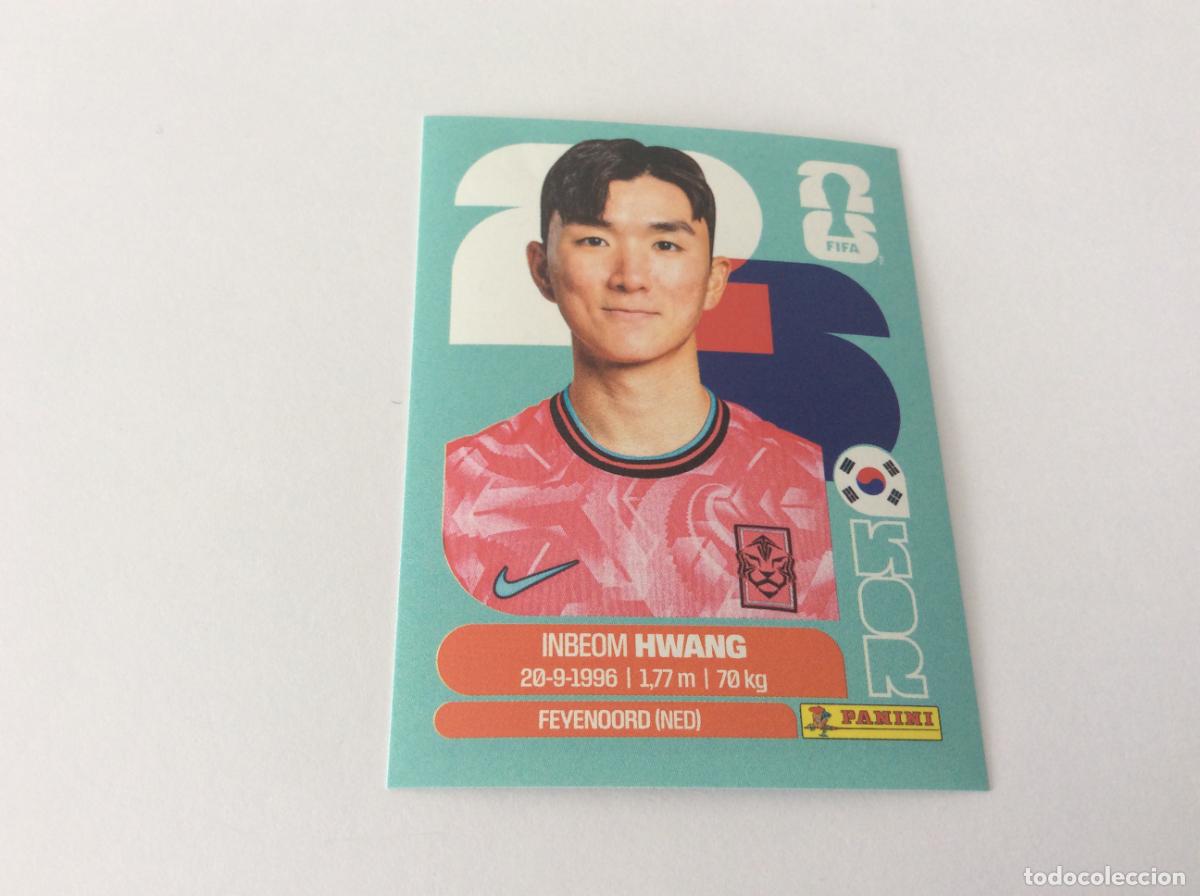 Cromos de f&uacute;tbol: KOR11 KOR 11 Inbeom Hwang Corea del Sur Sticker Cromo FIFA World Cup 2026 26 Panini Mundial