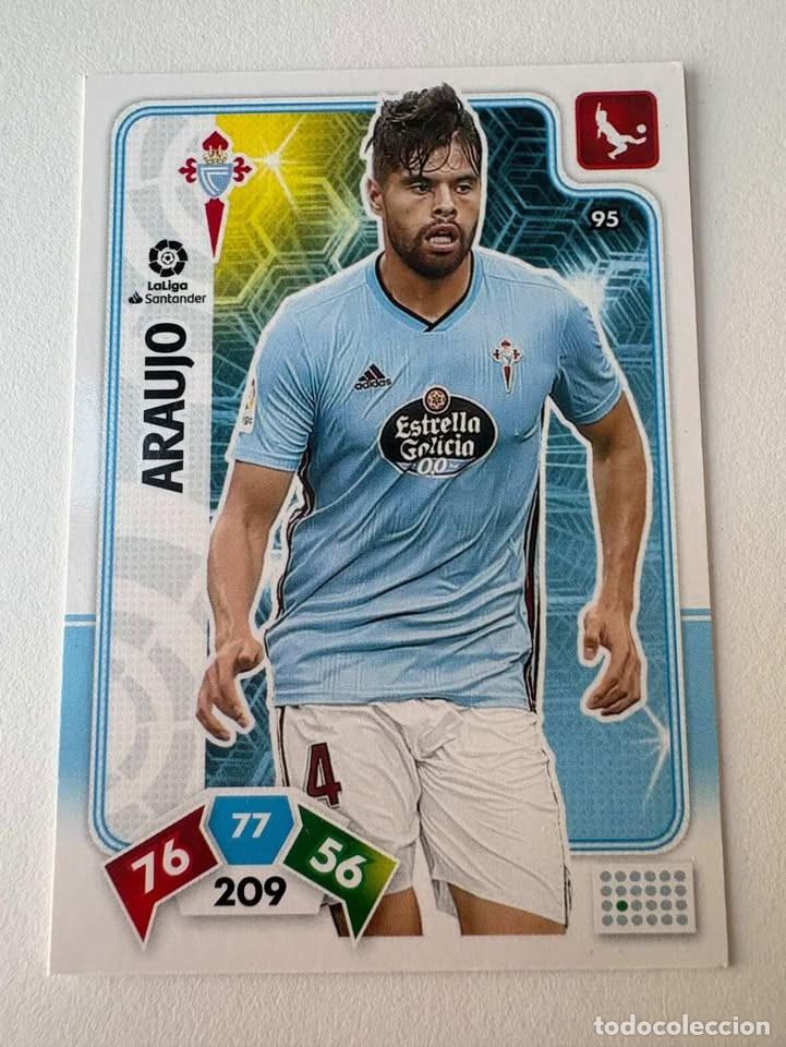 Cromos de f&uacute;tbol: Carta Araujo Celta 95 Adrenalyn 2019-20