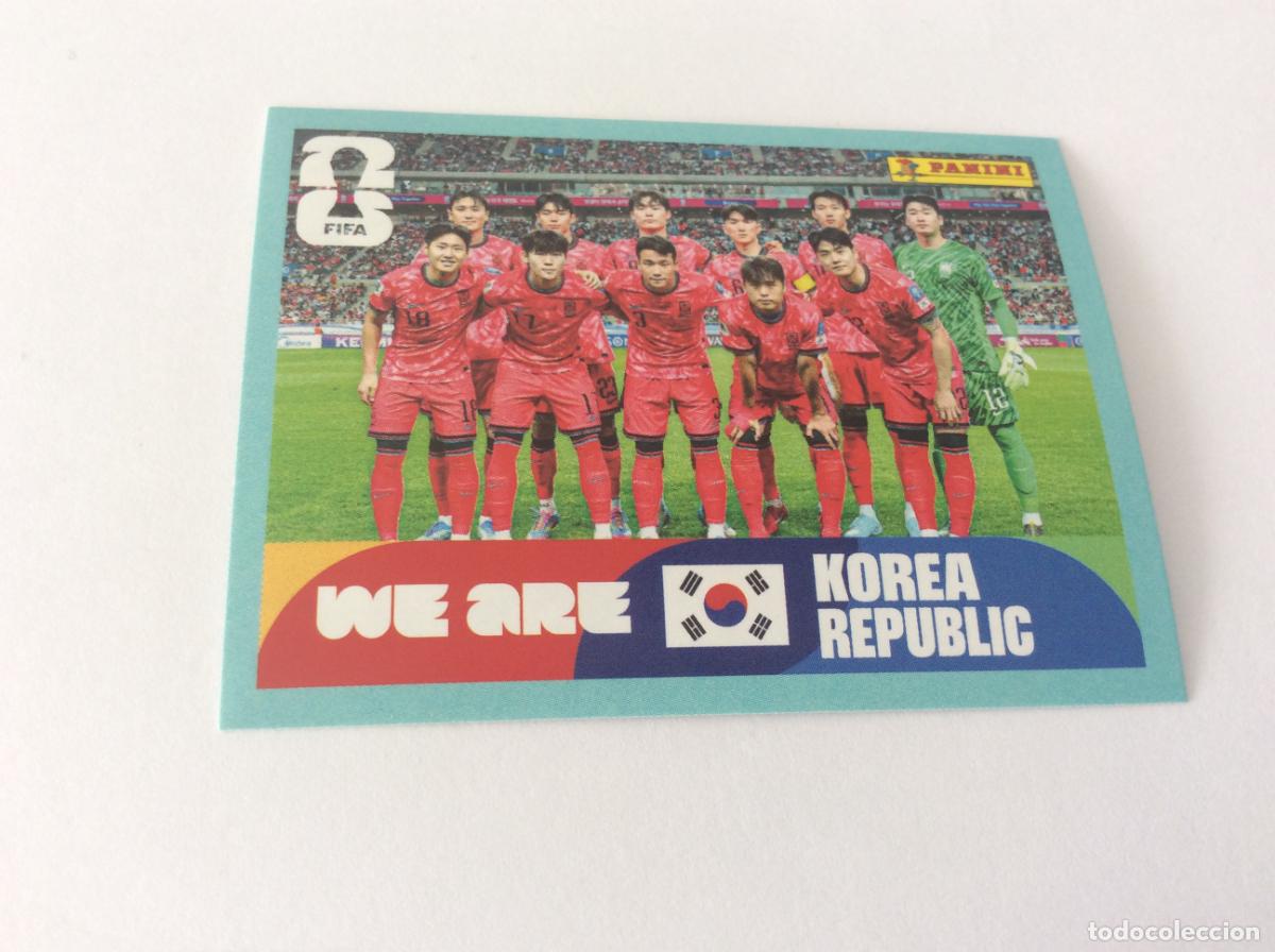 Cromos de f&uacute;tbol: KOR13 KOR 13 Equipo Corea del Sur Sticker Cromo FIFA World Cup 2026 26 Panini Mundial