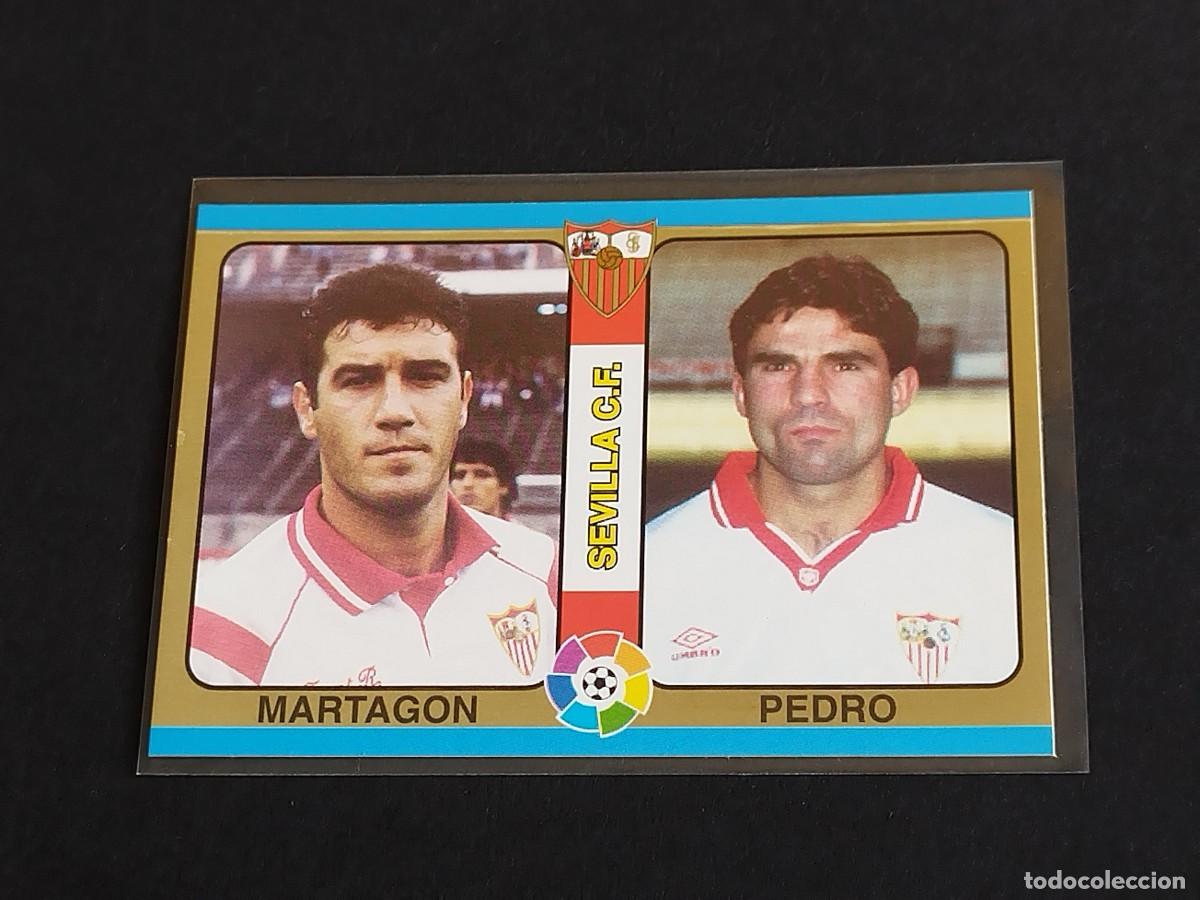 Cromos de f&uacute;tbol: MARTAGON PEDRO #48 SEVILLA FC - MUNDICROMO FUTBOL TOTAL LA LIGA 1994 1995 - MC SPORT 94 95