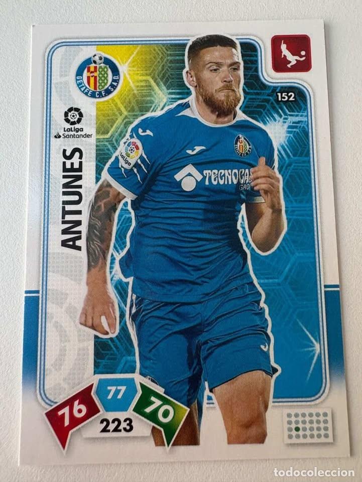 Cromos de f&uacute;tbol: Carta Antunes Getafe 152 Adrenalyn 2019-20