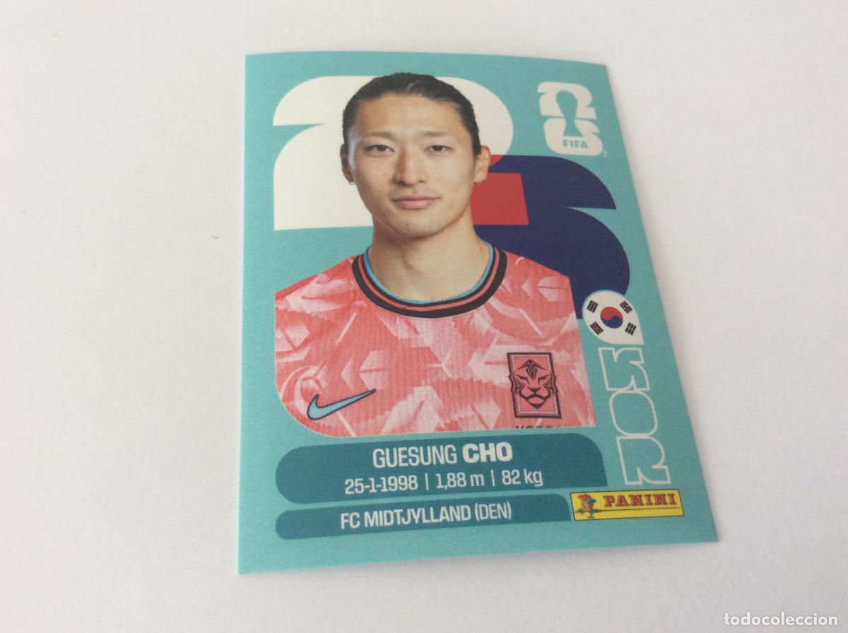 Cromos de f&uacute;tbol: KOR17 KOR 17 Guesung Cho Corea del Sur Sticker Cromo FIFA World Cup 2026 26 Panini Mundial