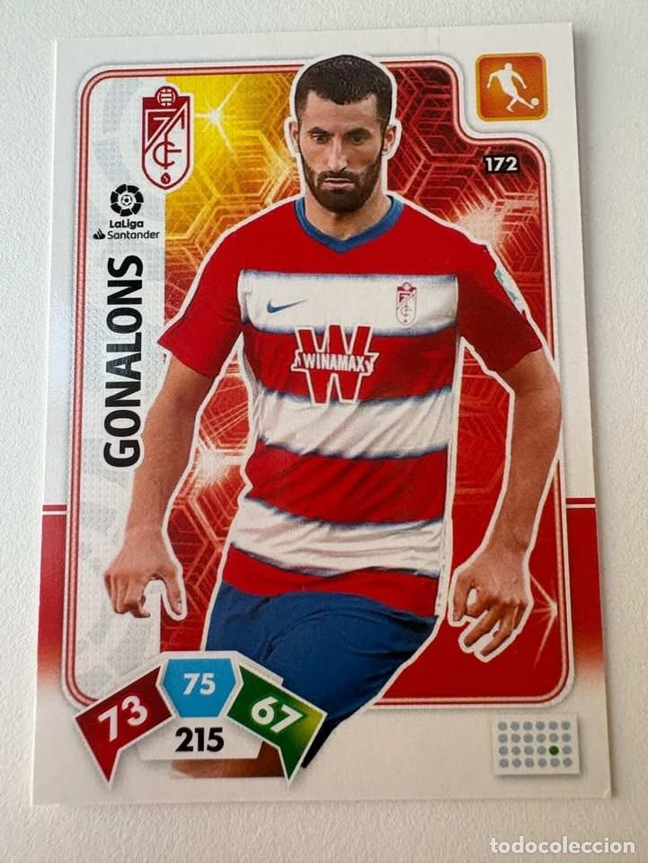 Cromos de f&uacute;tbol: Carta Gonalons Granada 172 Adrenalyn 2019-20