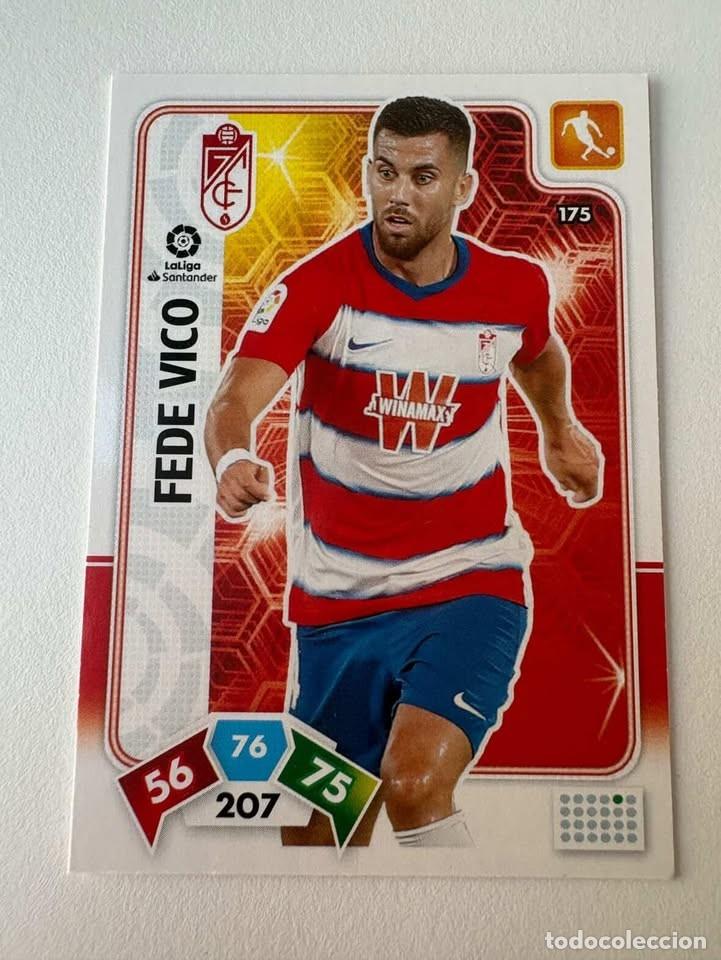 Cromos de f&uacute;tbol: Carta Fede Vico Granada 175 Adrenalyn 2019-20