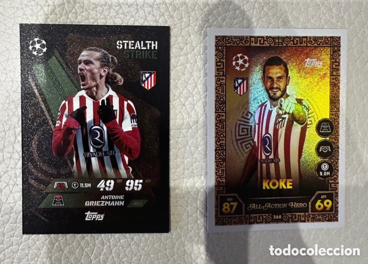 Cromos de f&uacute;tbol: Lote Atletico de Madrid - Foto 4
