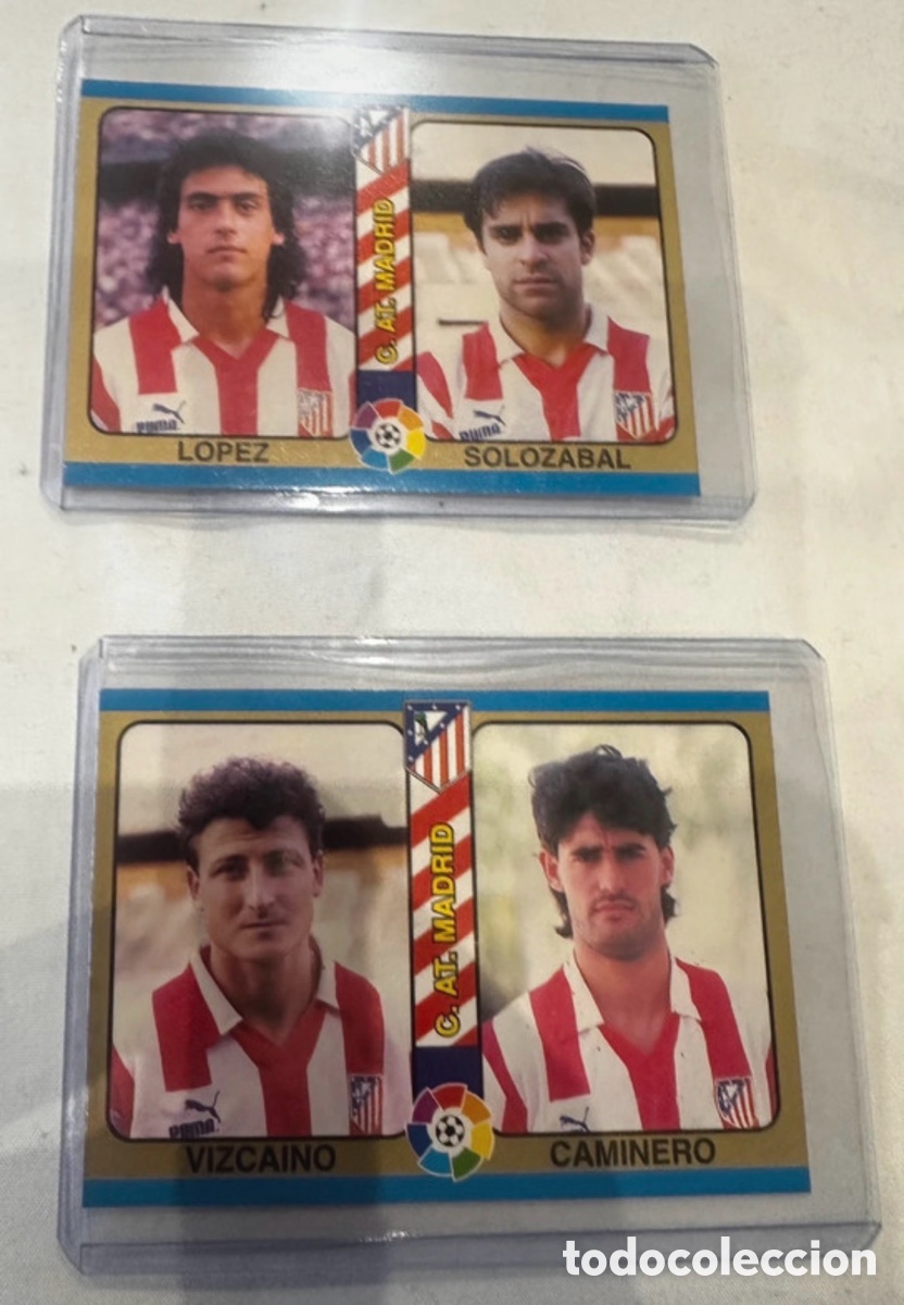 Cromos de f&uacute;tbol: Lote Atletico de Madrid - Foto 6