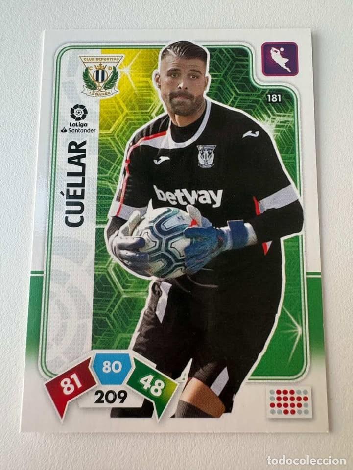 Cromos de f&uacute;tbol: Carta Cu&eacute;llar Legan&eacute;s 181 Adrenalyn 2019-20
