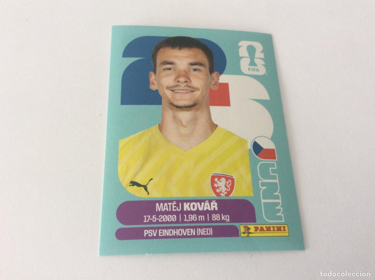 Cromos de f&uacute;tbol: CZE2 CZE 2 Matej Kovar Rep&uacute;blica Checa Sticker Cromo FIFA World Cup 2026 26 Panini Mundial