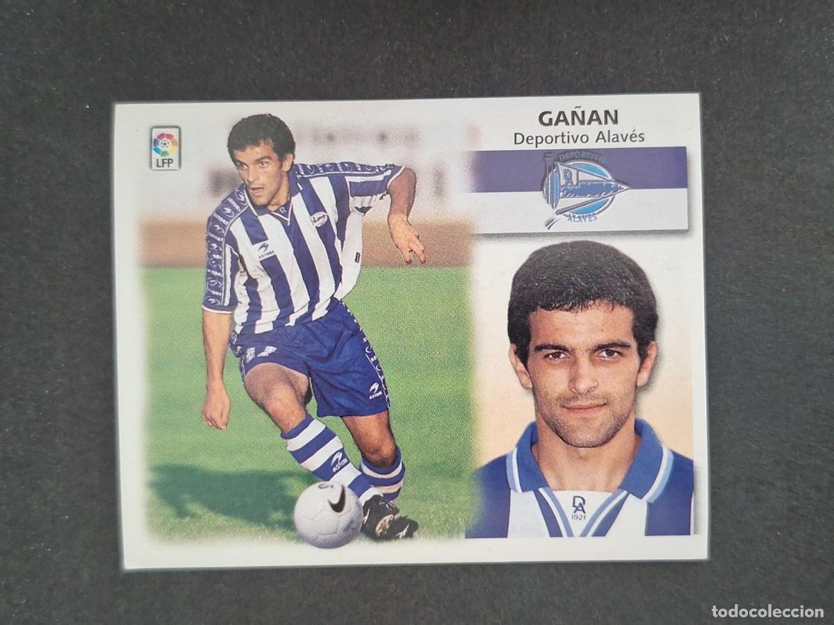 Fu&szlig;ball-Sticker: L4 GA&Ntilde;AN DEPORTIVO ALAVES LIGA ESTE 1999 2000 99 00 NUNCA PEGADO SIN PEGAR