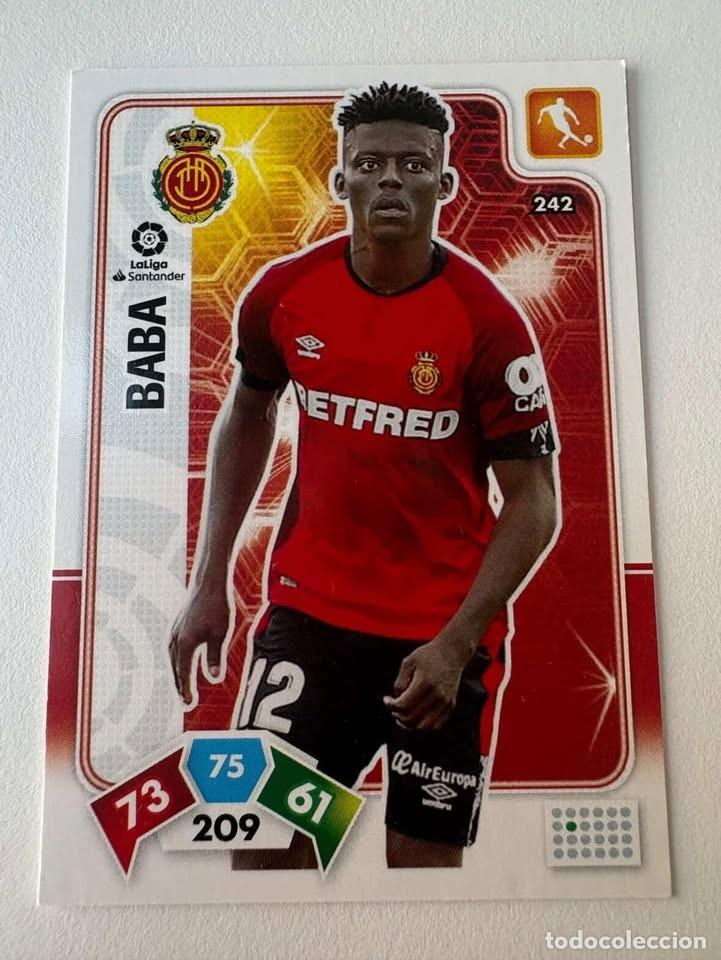 Fu&szlig;ball-Sticker: Carta Baba Mallorca 242 Adrenalyn 2019-20
