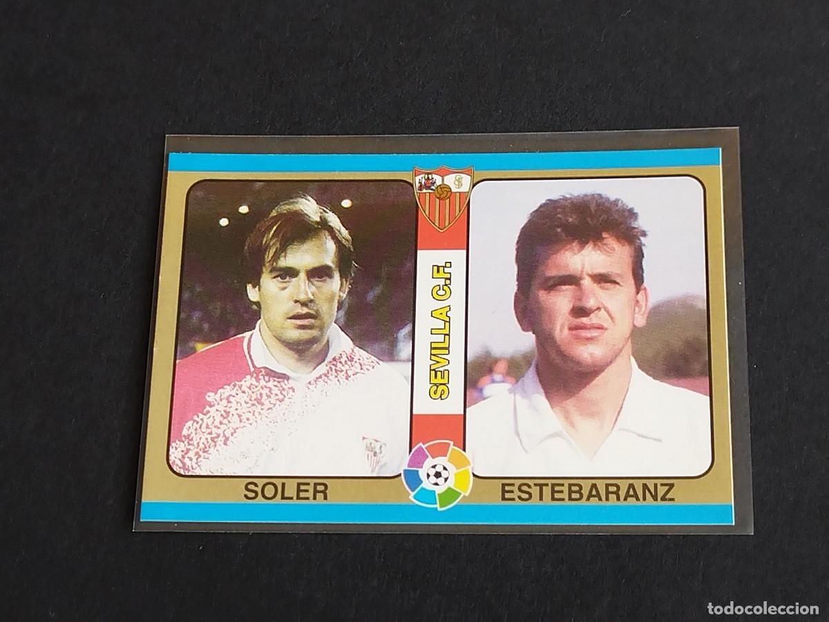 Fu&szlig;ball-Sticker: SOLER ESTEBARANZ #52 SEVILLA FC - MUNDICROMO FUTBOL TOTAL LA LIGA 1994 1995 - MC SPORT 94 95