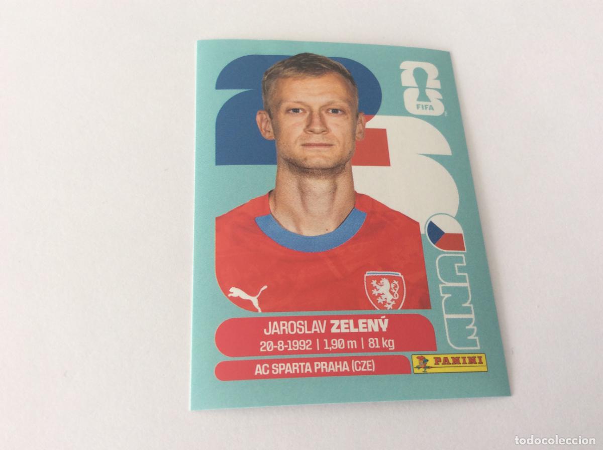 Fu&szlig;ball-Sticker: CZE6 CZE 6 Jaroslav Zeleny Rep&uacute;blica Checa Sticker Cromo FIFA World Cup 2026 26 Panini Mundial