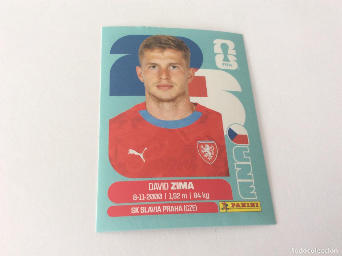 Fu&szlig;ball-Sticker: CZE8 CZE 8 David Zima Rep&uacute;blica Checa Sticker Cromo FIFA World Cup 2026 26 Panini Mundial