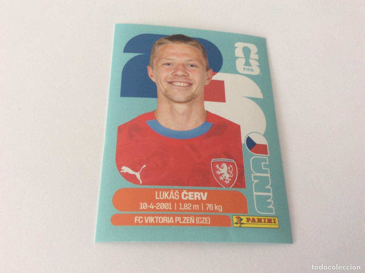 Cromos de Futebol: CZE11 CZE 11 Lukas Cerv Rep&uacute;blica Checa Sticker Cromo FIFA World Cup 2026 26 Panini Mundial