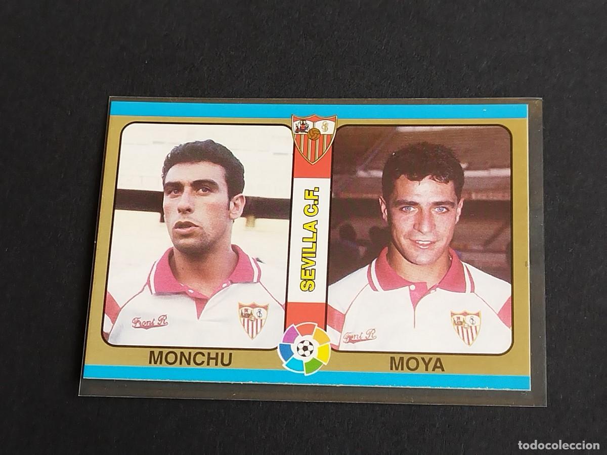 Cromos de f&uacute;tbol: MONCHU MOYA #53 SEVILLA FC - MUNDICROMO FUTBOL TOTAL LA LIGA 1994 1995 - MC SPORT 94 95