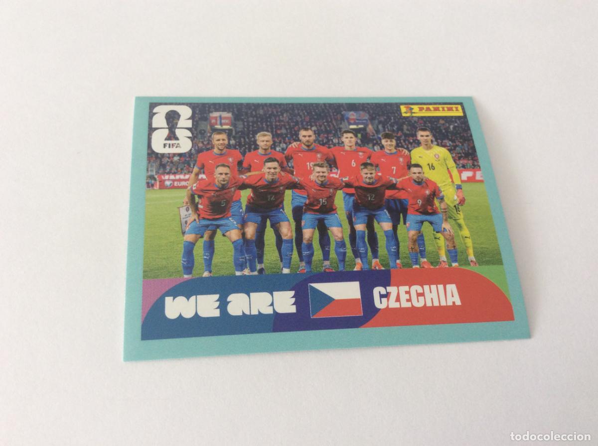 Cromos de f&uacute;tbol: CZE13 CZE 13 Equipo Rep&uacute;blica Checa Sticker Cromo FIFA World Cup 2026 26 Panini Mundial