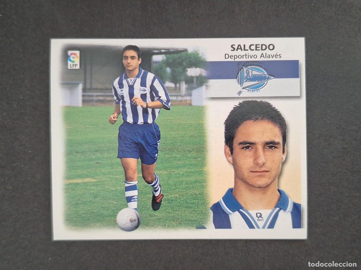 Cromos de f&uacute;tbol: L4 SALCEDO DEPORTIVO ALAVES LIGA ESTE 1999 2000 99 00 NUNCA PEGADO SIN PEGAR