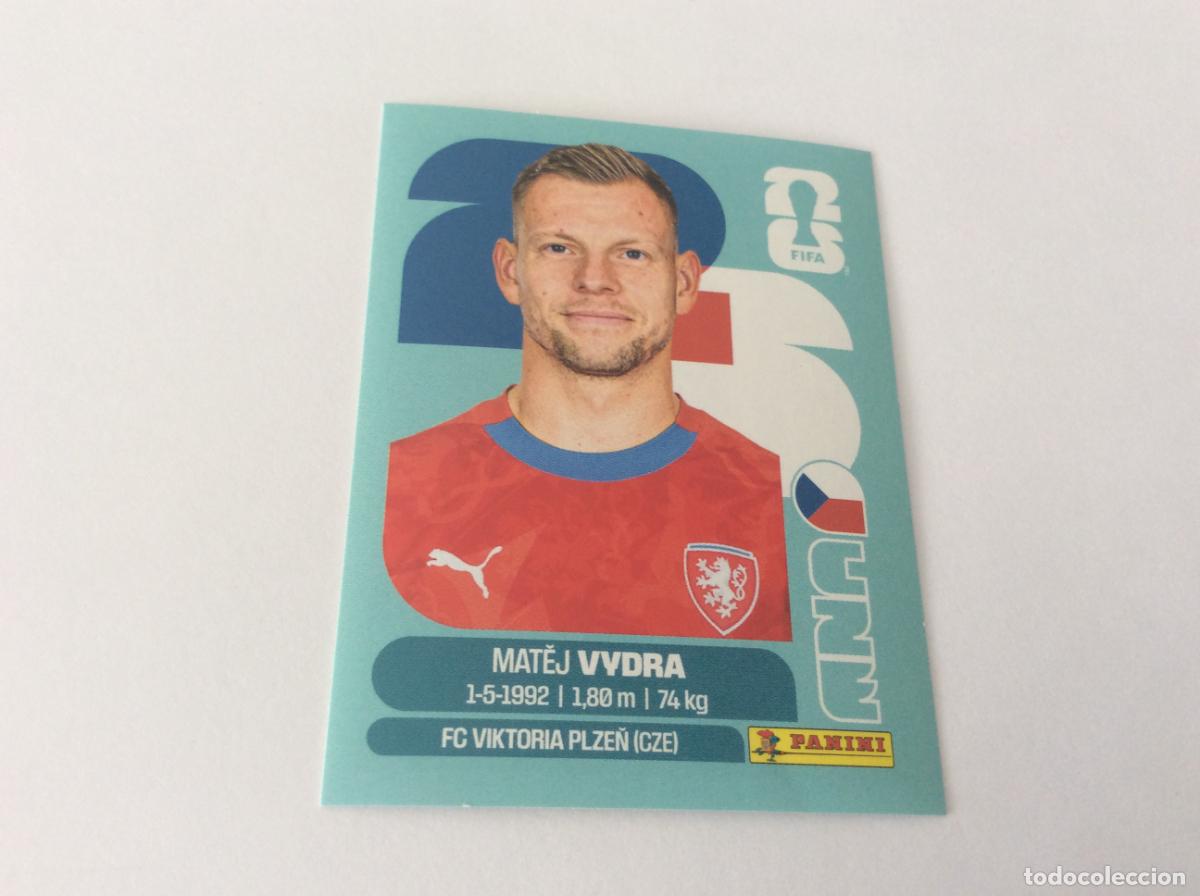 Cromos de f&uacute;tbol: CZE15 CZE 15 Matej Vydra Rep&uacute;blica Checa Sticker Cromo FIFA World Cup 2026 26 Panini Mundial