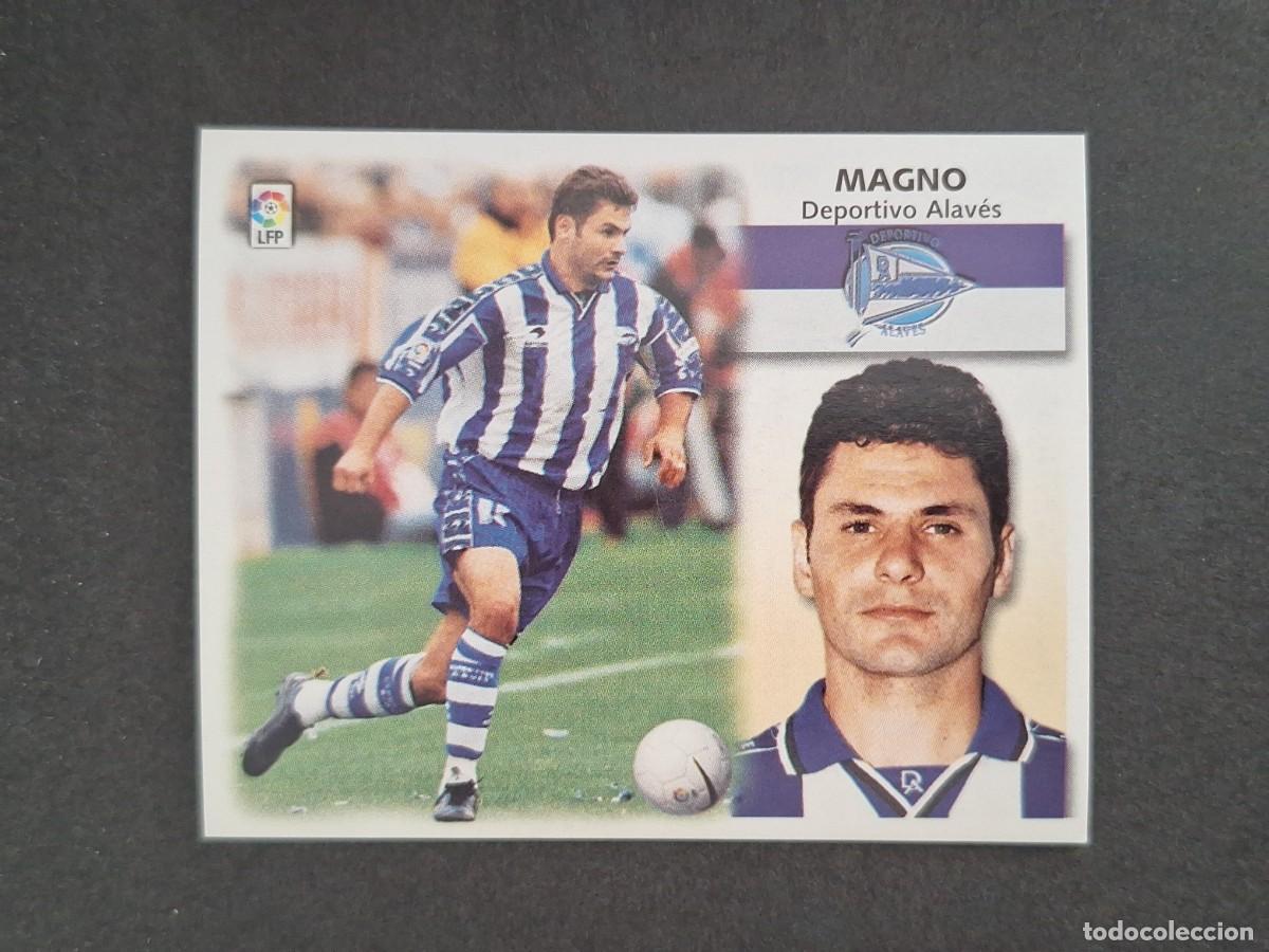 Cromos de f&uacute;tbol: L4 MAGNO DEPORTIVO ALAVES LIGA ESTE 1999 2000 99 00 NUNCA PEGADO SIN PEGAR