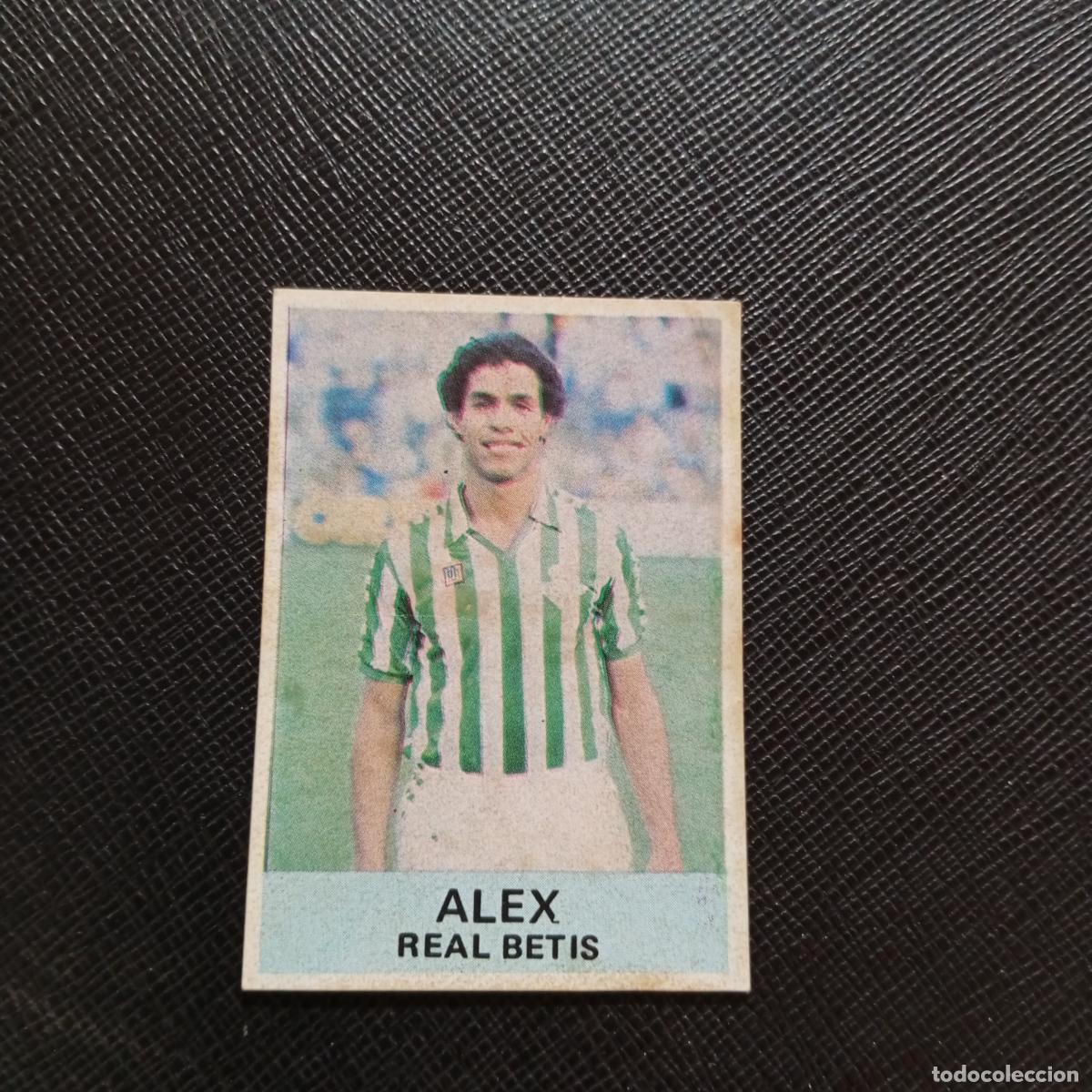 Cromos de f&uacute;tbol: ALEX REAL BETIS MIRETE 1982 1983 CROMO FUTBOL 82 83 - DESPEGADO - A13 PG334