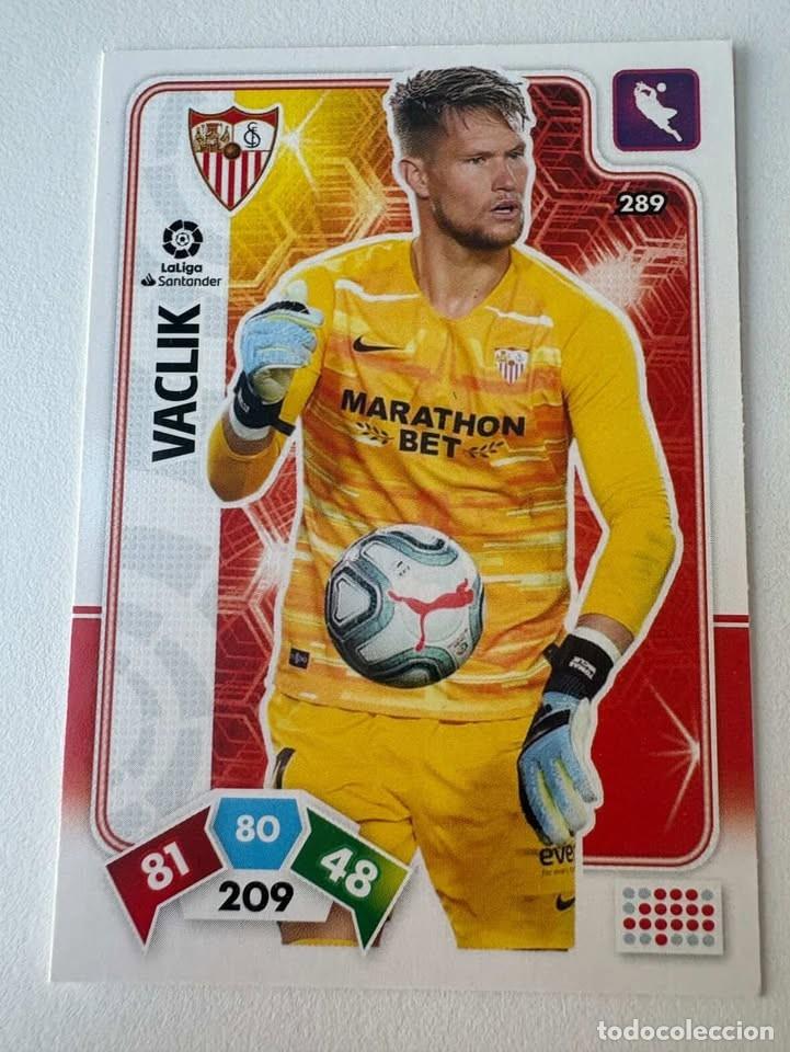 Cromos de f&uacute;tbol: Carta Vaclik Sevilla 289 Adrenalyn 2019-20