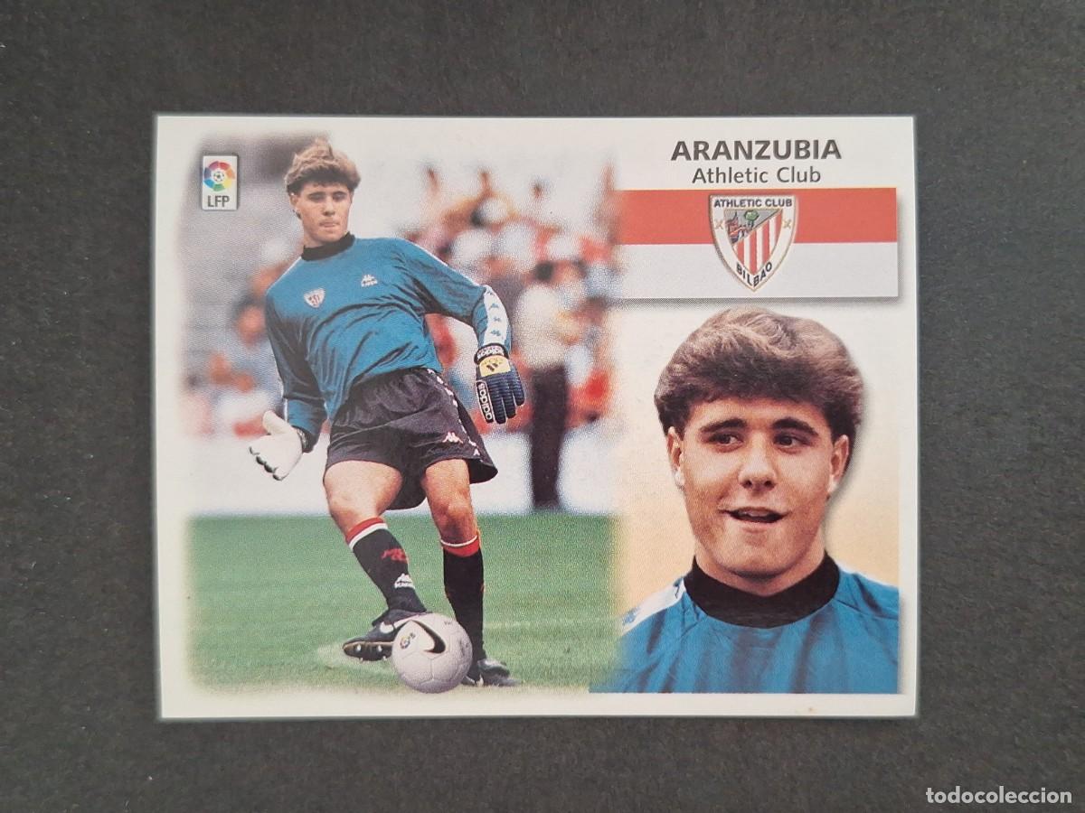 Cromos de f&uacute;tbol: L4 ARANZUBIA ATHLETIC CLUB DE BILBAO LIGA ESTE 1999 2000 99 00 NUNCA PEGADO SIN PEGAR