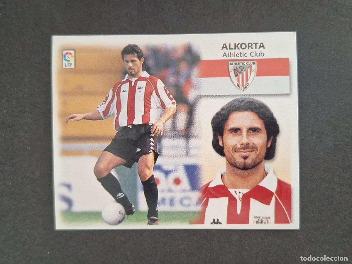Cromos de f&uacute;tbol: L4 ALKORTA ATHLETIC CLUB DE BILBAO LIGA ESTE 1999 2000 99 00 NUNCA PEGADO SIN PEGAR