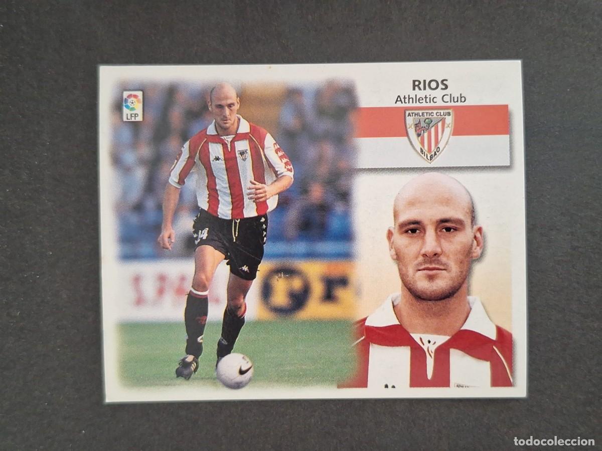 Cromos de f&uacute;tbol: L4 RIOS ATHLETIC CLUB DE BILBAO LIGA ESTE 1999 2000 99 00 NUNCA PEGADO SIN PEGAR
